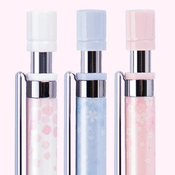 Pastel Sakura Mechanical Pencil & Pencil Leads Set - Picture 4 of 7